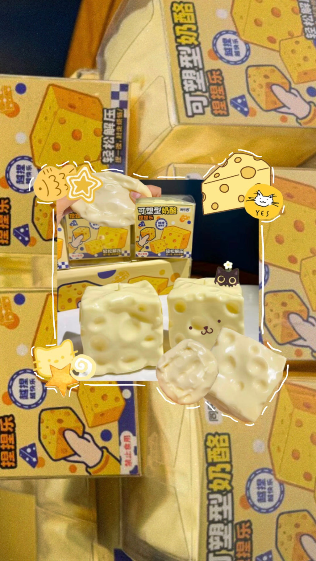 Cheese Squishy PRE ORDER
