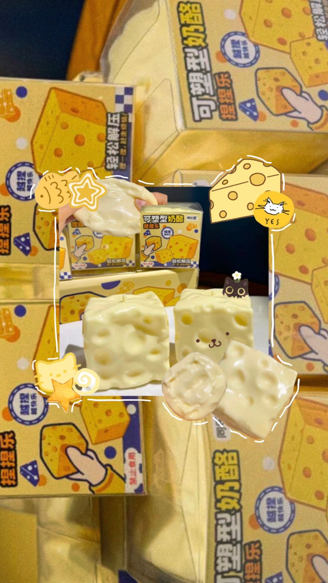 Cheese Squishy PRE ORDER